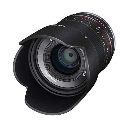 Image of Samyang 21 mm F1.4 ED AS UMC CS Wide Angle Lens for Mirrorless Camera, Canon M (Black)