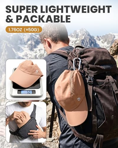 Image of YANIKY Quick-Dry Running Hat for Men & Women Cooling Hat UPF 50+ Thin Baseball Cap Lightweight Breathable Mesh Sport Hats