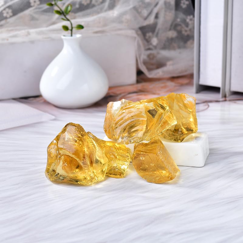 Piedras de citrina naturales grandes para tamborileo pulido cabujon y regalos 1kg 4