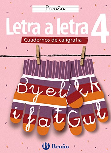 Portada de Caligrafia Letra a Letra. Pauta 4