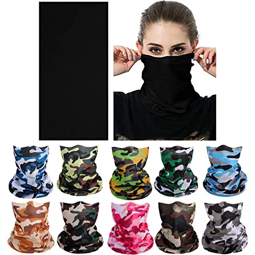 Image of Neck Gaiter Masks Tube Scarf,Seamless Bandanas Buffs Gators,Ourdoor Face Mask Face Covering Multi Headwear
