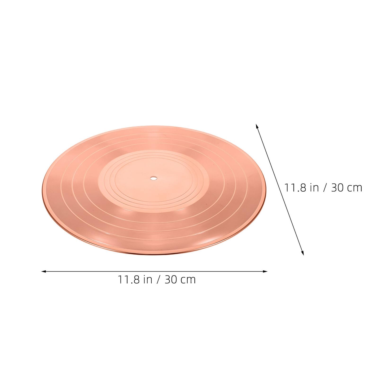 Selbstgemacht Zifferblatt für Vinyl Schallplattenuhr 2 Stück Abs Retro