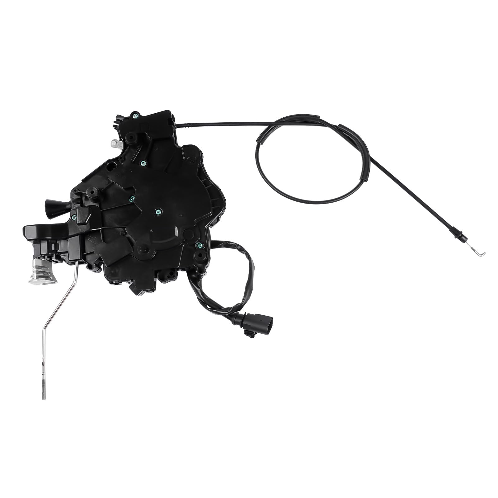 Serrure de porte droite coulissante compatible avec Trans-p0rter T5 2003-2008 7H0843654BR