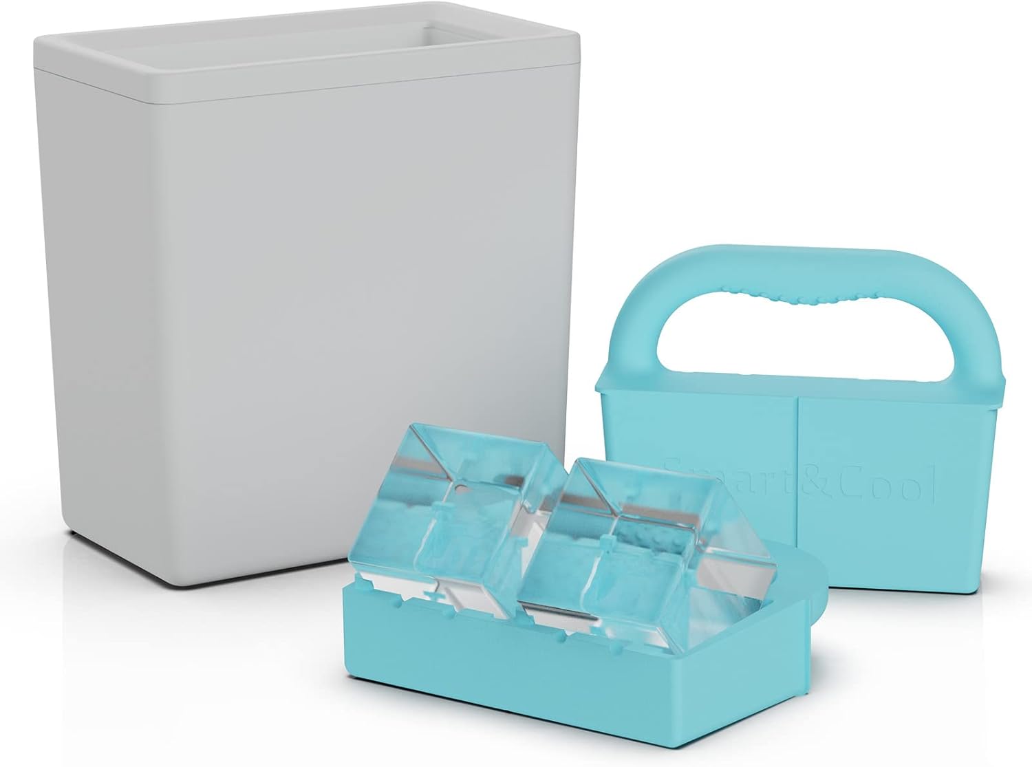 SMART&COOL Clear Ice Cube Maker Crystal Clear Ice Cube Mold 2