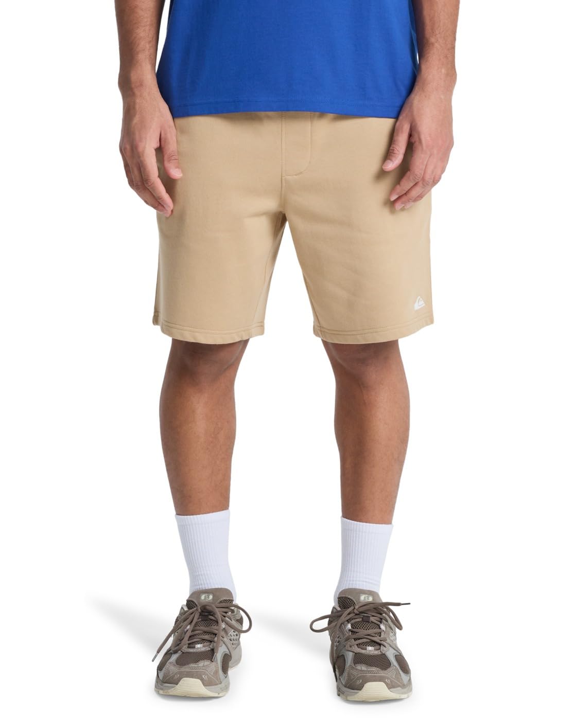 Quiksilver Mens Basic Fleece Short Young Pants, Khaki, XS EU