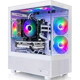 AIGAMEPC Gaming Desktop Computer, AMD R5 5500,RTX 3050 6G,16GB DDR4,512GB M.2 SSD, BX3 550W 80PLUS Bronze PSU, RGB Fan x5, WiFi Ready & Windows 11 Home, Black