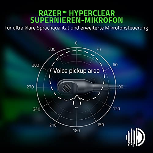 Razer BlackShark V2 Pro - Wireless Premium Esports Gaming Headset (Kabellose Kopfhörer mit 50mm-Treiber, Rauschunterdrückung für PC, Mac, PS4, Xbox One & Switch) Schwarz - Image 5