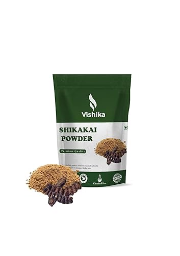 Miniatura 7 de Shikakai Powder for Hair Limpiador natural para cabellos luxiriosos y suaves, 3.53 oz (paquete de 1)