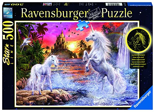500ピース ジグソーパズル 黄昏のユニコーン ラベンスバーガー 17277 1 カラフル
