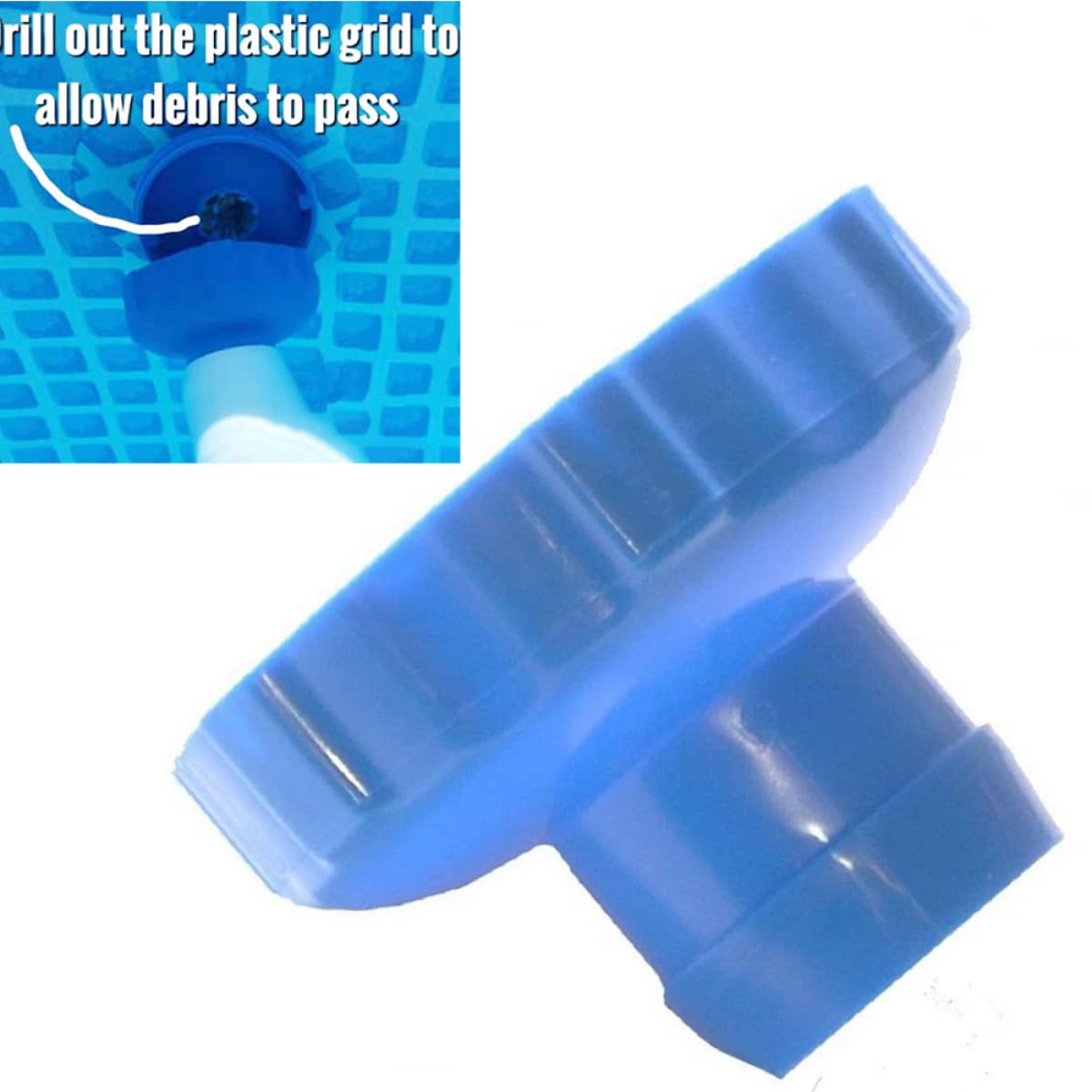 Per Intex Surface Skimmer Adattatore Per Tubo Flessibile Da Parete B Connettore Per Piscina Sk 15 Sostituzione~p140627600