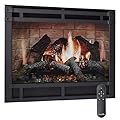SimpliFire Inception 36-Inch Built-in Electric Fireplace with Halston Front (SF-INC36-SF-HAL-36)