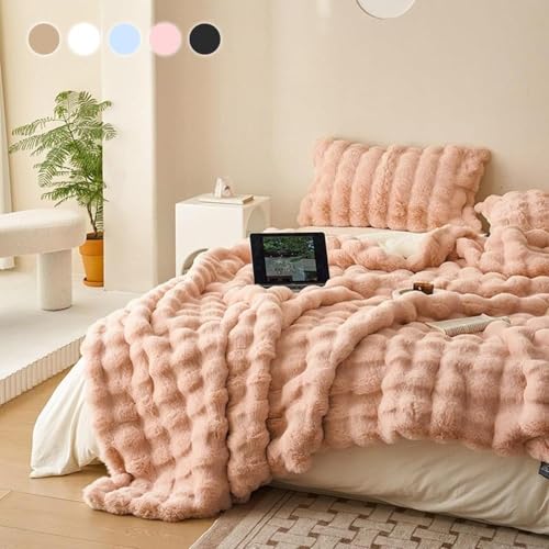 毛布 ふわとろ毛布 ふわもこ毛布 ブランケット 柔らかく肌触 ふわふわ モコモコ 冷え対策 洗える おしゃれ 静電気防止 暖かい 厚手 冬用 100x160cm A