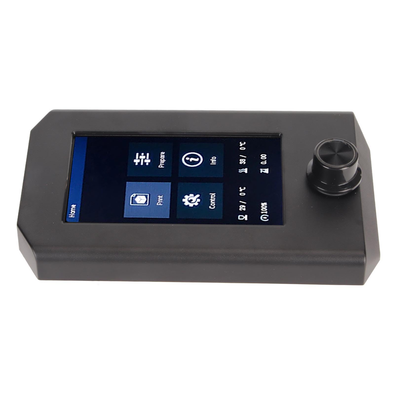 Kit de Mise à Niveau d'écran Tactile LCD de 4,3 Pouces pour Imprimante 3D Ender 3 V2, Remplacement Facile avec Conception Inclinée et Coque ABS