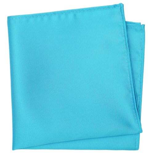 Image of Solid Pocket Square for Men's Suits and Blazers