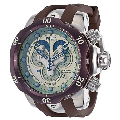 Invicta Men's 14461 Venom Analog Display Swiss Quartz Brown Watch
