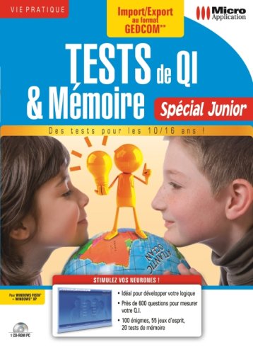 Tests de Qi & mémoire spécialjunior Collectif