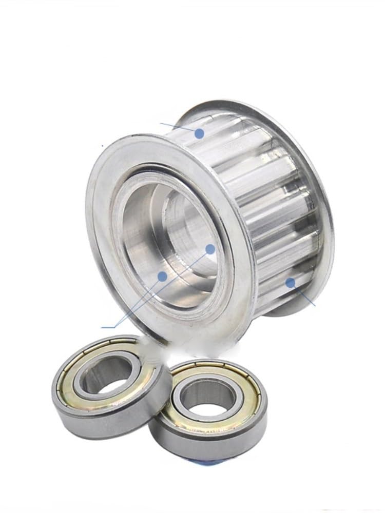 1 pieza AF tipo L 40 dientes rueda síncrona ranura ancho 25mm guía ajustable rueda interior agujero 10/15/17/20/25/30mm(25mm Bore with Teeth)