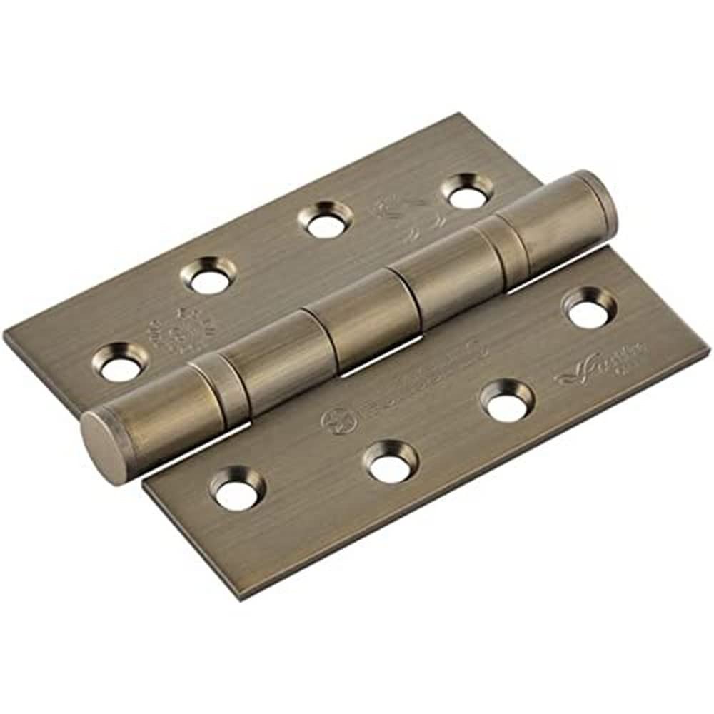 102 X 76 X 3MM Ball Bearing Hinge Grade 13 C/W Screws (Pair)
