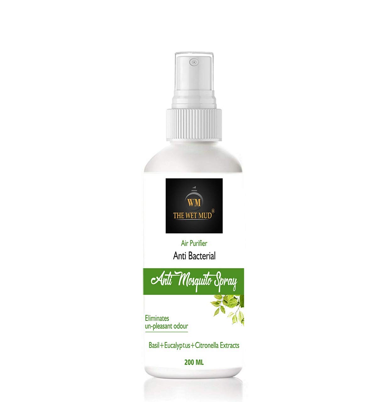 WM-The Wet Mud Anti Mosquito Spray Plus Air Purifier- 200 ml | Alcohol Free (B07QRSNHSS) Amazon Price History, Amazon Price Tracker