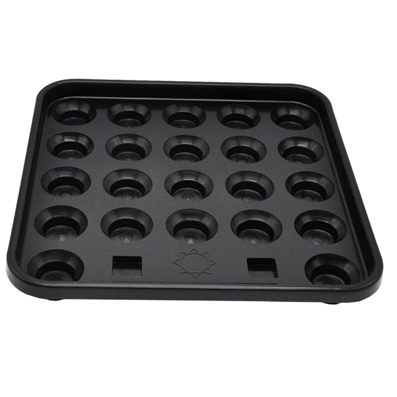 OSOLADY Pool Table Accessory Snooker Ball Holder Tray Plastic Billiard Ball Storage Rack