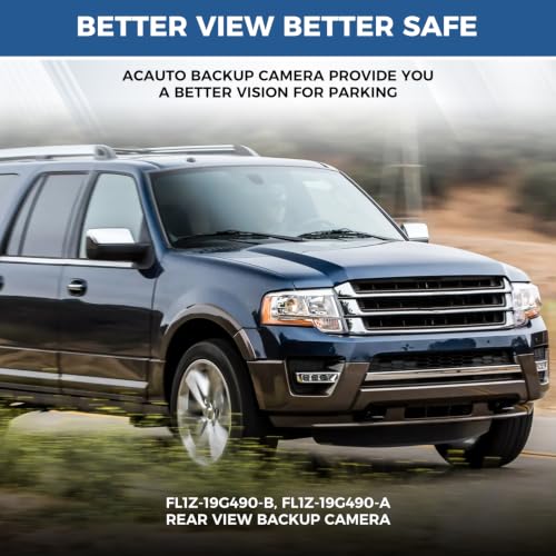 Image of Rear View Backup Camera OE: FL1Z-19G490-B Fit for 2015-2017 Expedition | High Definition Image Waterproof Parking Assist Reverse Canera Replaces FL1Z-19G490-A FL1Z-19G490-B