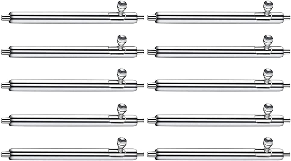 vinanth 10PCS – Quick Release Stainless Steel Spring bar for Watch bands – 1.5mm thickness (24MM) (B0CV9Q7MFR) Amazon Price History, Amazon Price Tracker