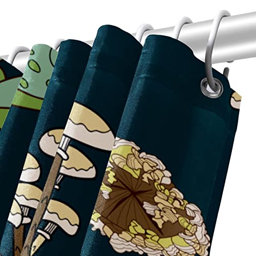 Rideau de douche imperméable résistant à l'eau motif grenouille verte - 6