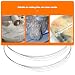OTOTEC 2pcs Diamond Cutting Circular Wire Saw 2 Meter Thickness 0.15mm Ultra Fine Diamond Wire Saw Suitable for Cutting Ceramic Tiles and Stone Materials