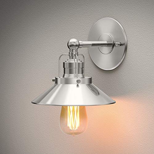 Gatco-1714-Modern-Farmhouse-Retro-Single-Metal-Sconce-Matte-Black-Brushed-Brass-ComboWall-Mounted-1050-H-x-7-W-Light-Fixture Gatco 1714 Modern Farmhouse Retro Single Metal Sconce Matte Black Brushed Brass ComboWall Mounted 1050 H x 7 W Light Fixture