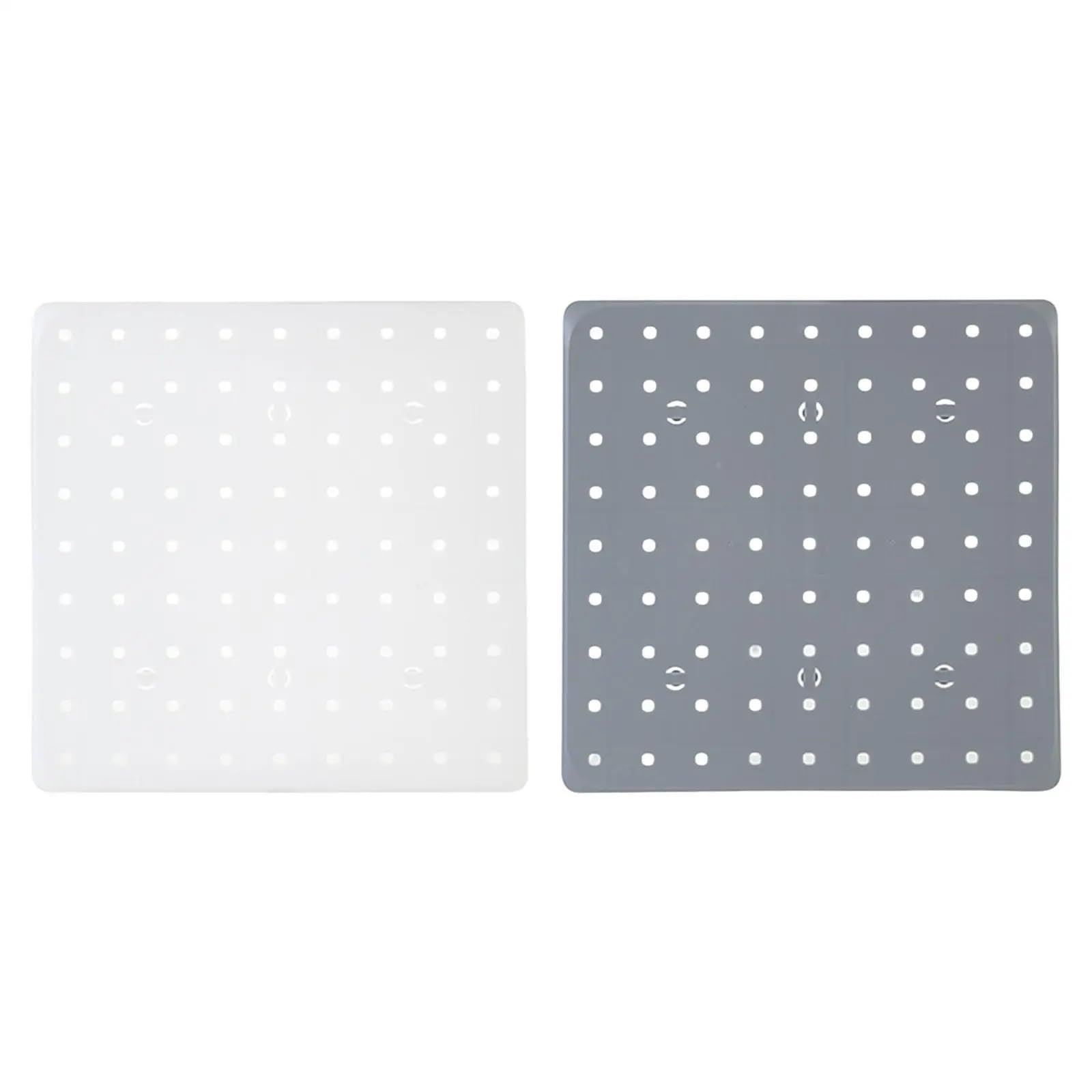 Stecktafeln Wand-Pegboard, Stecktafel, DIY, einfache Installation, Lochbrett, Pegboard, Wandpaneel for Garage, Werkstatt, Eingang, Badezimmer FüR Wand-Organizer(White)