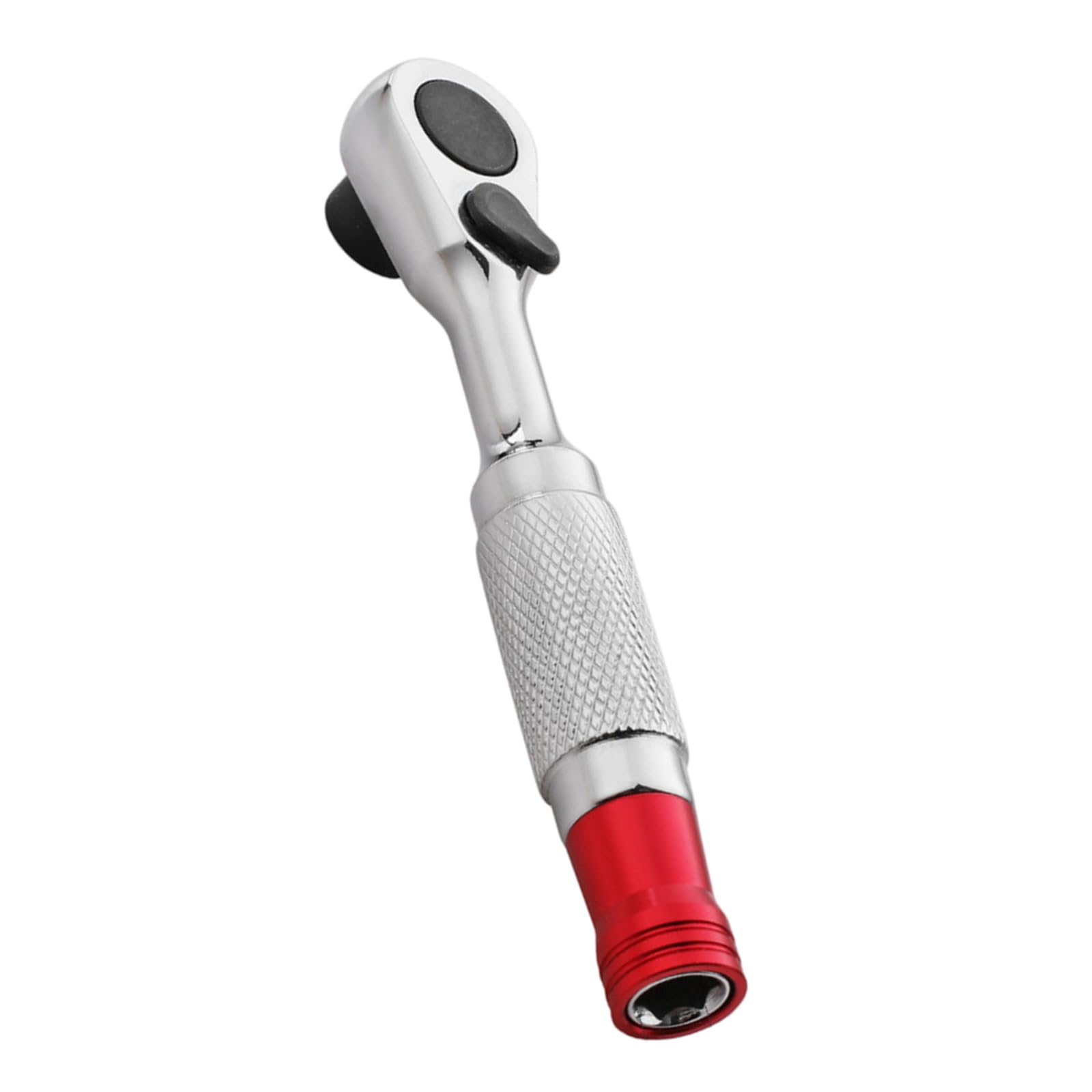 Torques 1 / 4Inch Ratchets Wrench Socket with 2 Directional Mechanism and Swivels Head for Accessing Tight Confined Space Ratchets Wrench