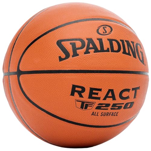 Spalding, TF-250, Basketball ball, Size 6, Basketball, Certified ball, High durability, Indoor and Outdoor, Anti-slip - Image 3