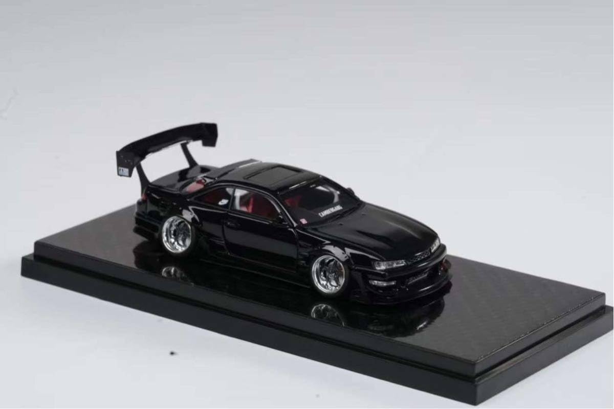 Amazon | 1/64 Error 404 日産 シルビア Silvia S14 黒 | ミニカー 