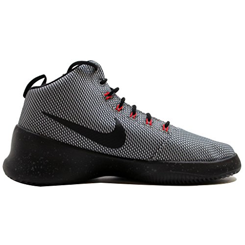 Nike Grade School Hyperfr3sh Wolf Grey/Black-University Red-Cool Grey 816706-002 Shoe 6.5Y M US4