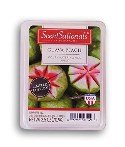 ScentSationals Guava Peach Wax Cubes - 2018 Limited Edition