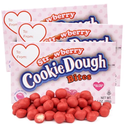 Valentine's Day Strawberry Cookie Dough Bites, Limited Edition Movie Theatre