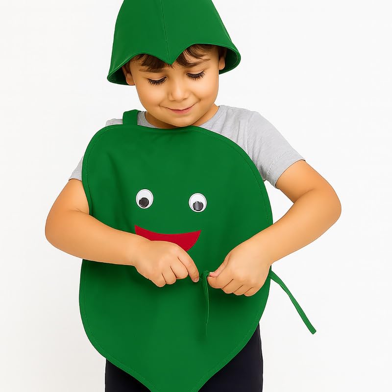 Image of FancyDressWale Fruit & Vegetable Fancy Dress Costume for Kids | Free Size 2-10 Years | School Fancy Dress, Stage Shows, Theme Parties