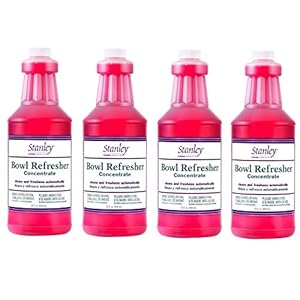 Stanley Home Products Bowl Refresher Concentrate – Cleans and Freshens Toilets Automatically – 32 fl. oz. (4 Pack)