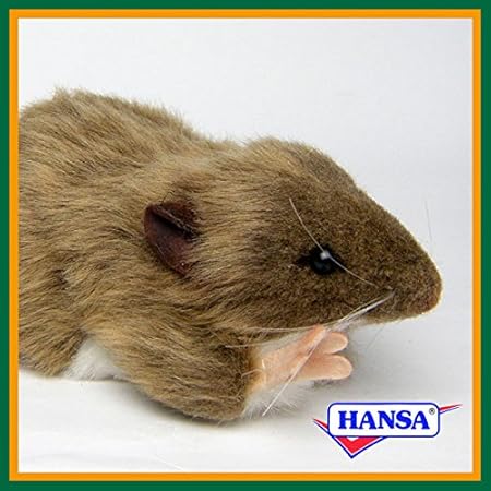 Amazon Hansa ハンサ社製 ぬいぐるみ 茶色ネズミ 27 ぬいぐるみ おもちゃ