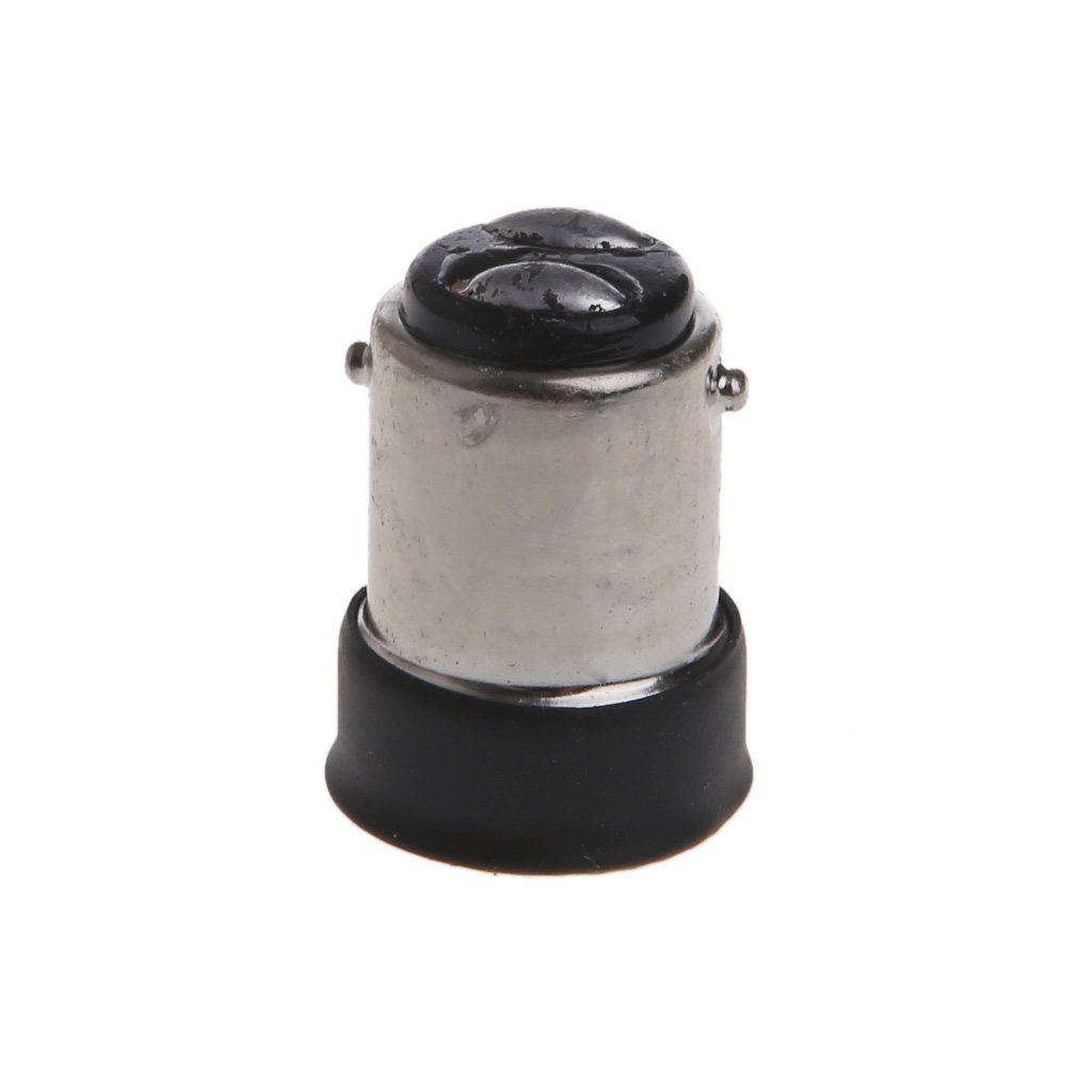 Lda Men's Black Get Fresh B15 To E14 Fe Lamp Bulb Socket Light Extender Adaptor Converter Holder