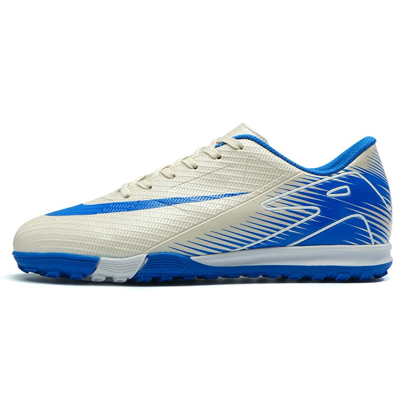 Men's Soccer Shoes Football Cleats High-Tops Lace-Up Non-Slip Spikes Indoor Outdoor Sports Athletic Baseball Lacrosse Sneaker