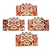 SM SunniMix 4Pcs Chinese Year Red Envelopes Hong Bao Red Packets Lucky Money for Wedding, Birthday, Spring Festival, Style C