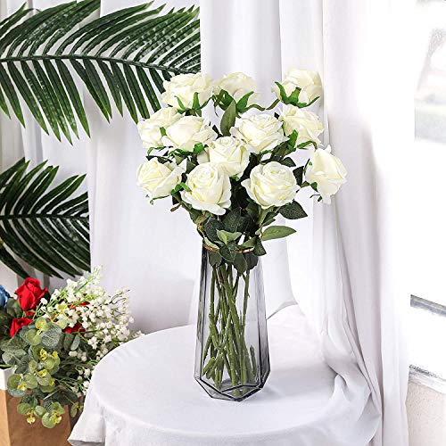JOYHAZE 12 Pcs Artificial Roses - Image 3