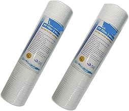 Reverse Osmosis Filtration 2 Pcs 10 Inch5 Micron Water Filter Water Purifier Front Filter Cartridge Aquarium for Reverse Osmosis