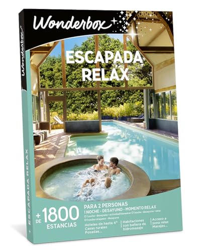 WONDERBOX Caja Regalo -ESCAPADA Relax- 4000 estancias para Dos Personas