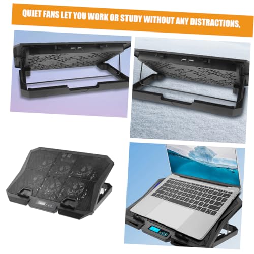 Base para laptop con ventilador y altura ajustable ARTIBETTER miniatura 4