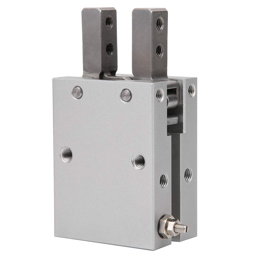 Cilindro neumático MHC2 de doble efecto con cuerpo de aleación de aluminio ligero, diseño compacto y alta fiabilidad para automatización industrial, modelo MHC2-20D