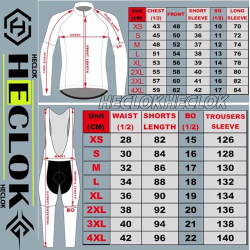 Maillot Ciclismo, Conjunto Ciclismo Hombre Manga Larga + Ropa Ciclismo con Tirantes 9D Gel Acolchado Culotte Largo＋Gafas Cortaviento Ciclismo Gafas de Sol Polarizadas (L,TYP-3) - imagen 7