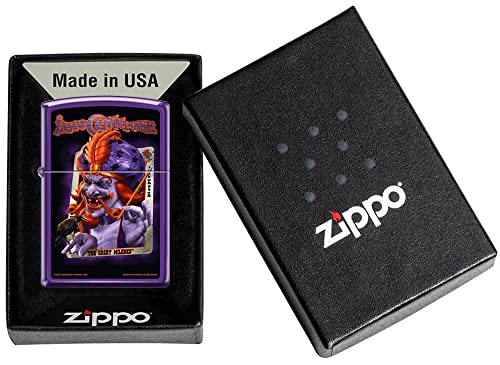 Encendedor Zippo Milenko Violeta Mate miniatura 2