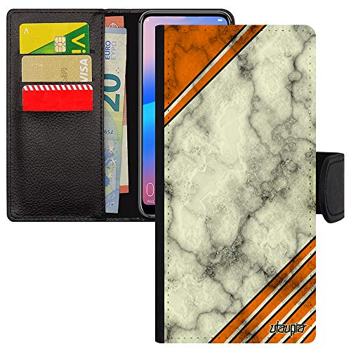 Coque marbre Xiaomi Redmi Note 8 Pro portefeuille chic pour vos sorties et rendez-vous
